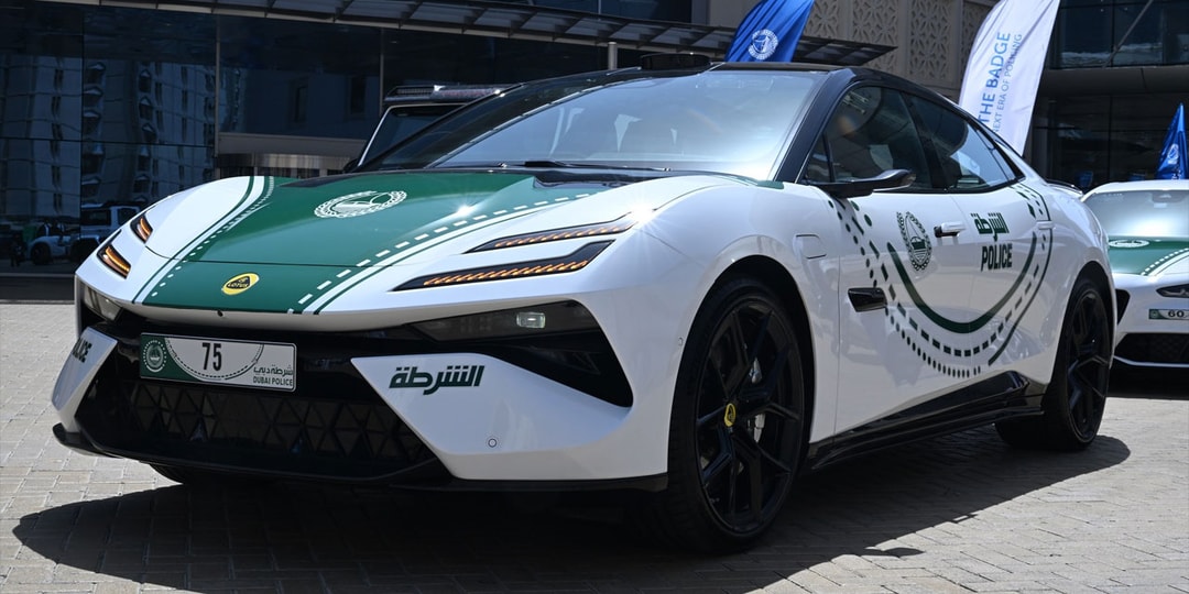 Dubai Police Add Lotus Emeya-S to Luxury Patrol Fleet