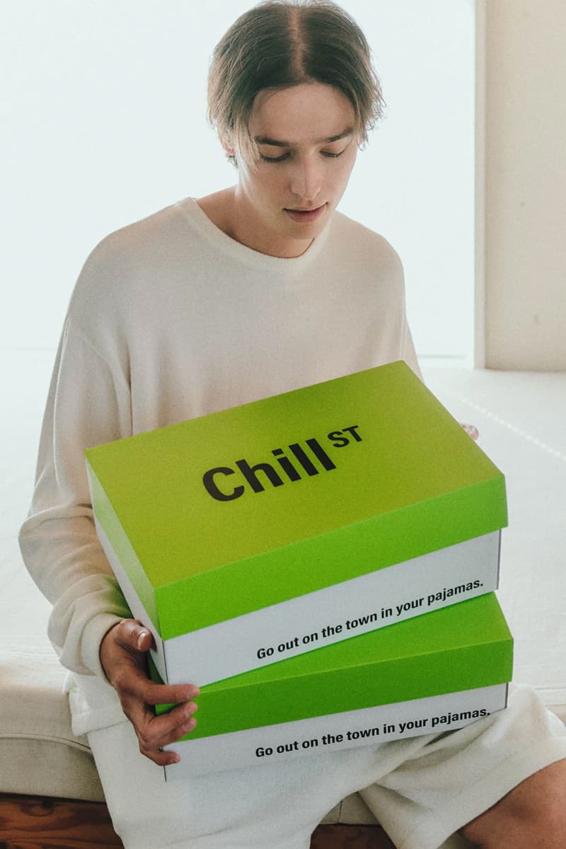 ChillST brand launch unisex clothing collection debut pajamas streetwear Harajuku Laforet pop-up info