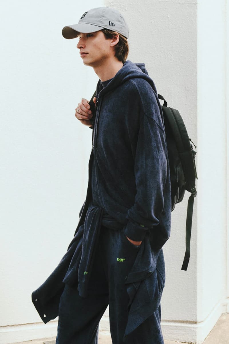 ChillST brand launch unisex clothing collection debut pajamas streetwear Harajuku Laforet pop-up info