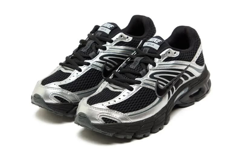 Nike Air Max Moto 2K “Black/Metallic Silver/Anthracite” HQ2056-007 women's Release Info Swoosh CUSHLON