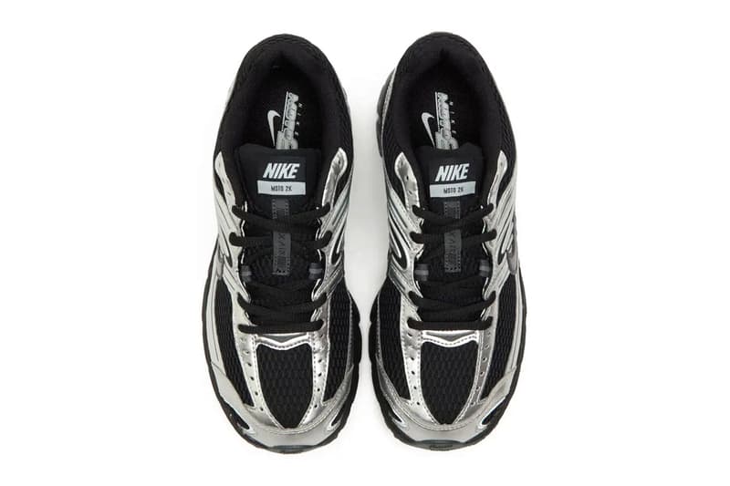 Nike Air Max Moto 2K “Black/Metallic Silver/Anthracite” HQ2056-007 women's Release Info Swoosh CUSHLON