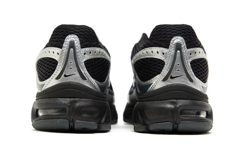 Nike Air Max Moto 2K “Black/Metallic Silver/Anthracite” HQ2056-007 women's Release Info Swoosh CUSHLON