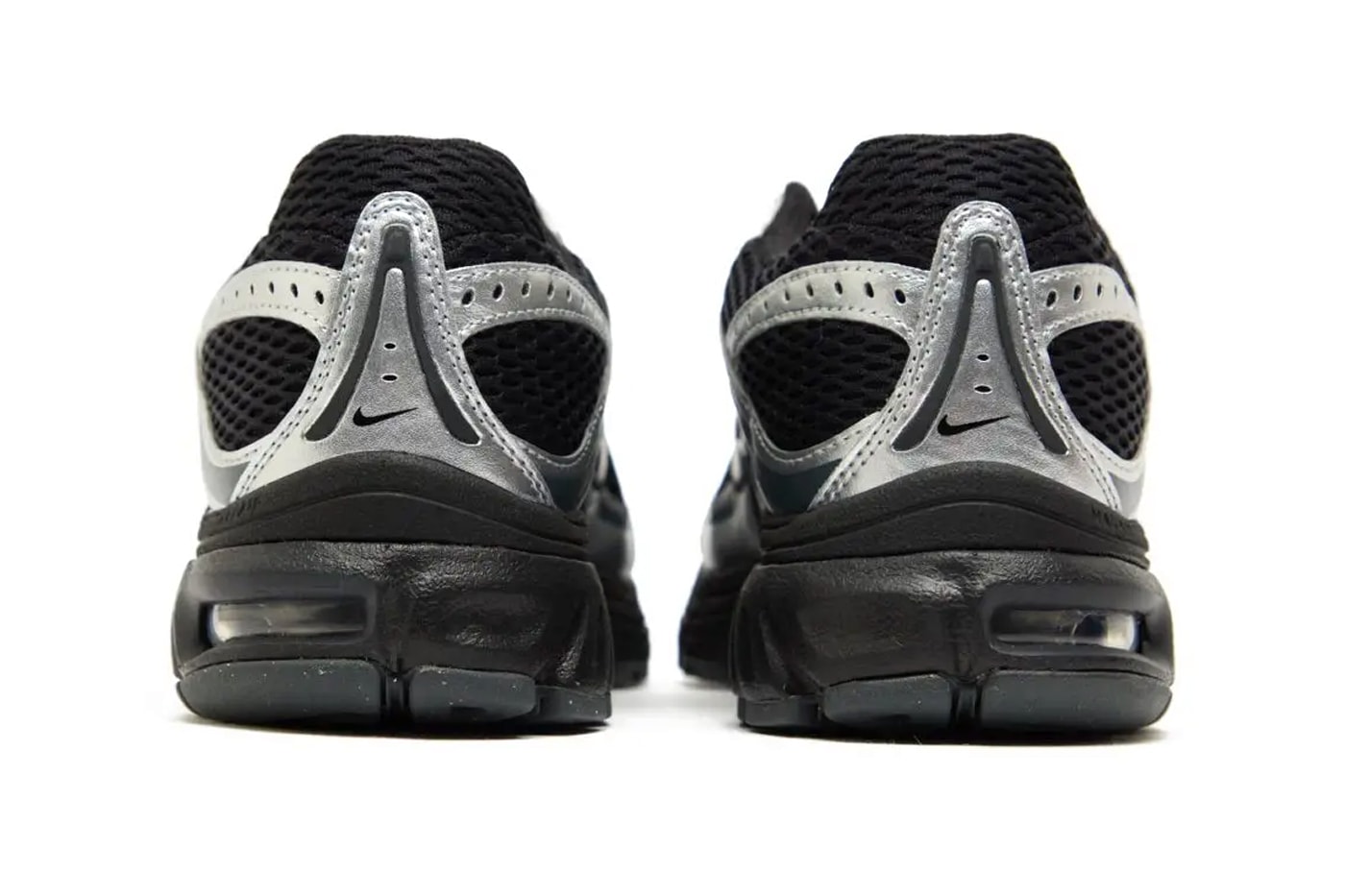Nike Air Max Moto 2K “Black/Metallic Silver/Anthracite” HQ2056-007 women's Release Info Swoosh CUSHLON