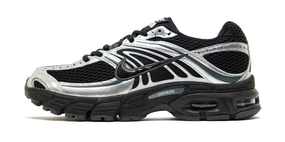 Official Look at the Nike Air Max Moto 2K “Black/Metallic Silver”