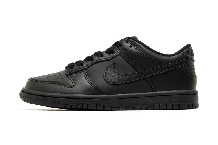 Nike Delivers the Dunk Low in "Triple Black"
