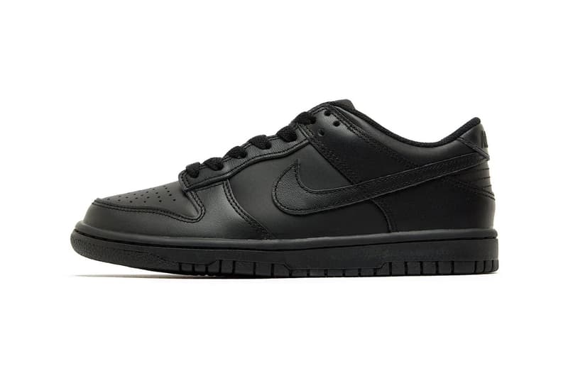 Nike Dunk Low Triple Black Release Info