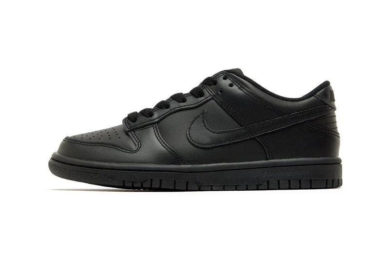 Nike Dunk Low Triple Black Release Info