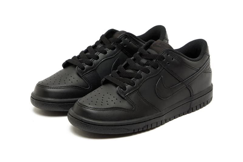 Nike Dunk Low Triple Black Release Info