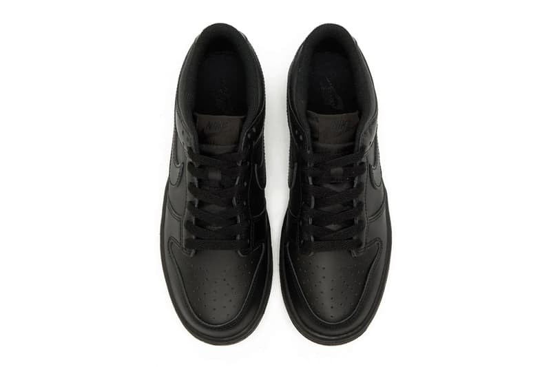 Nike Dunk Low Triple Black Release Info