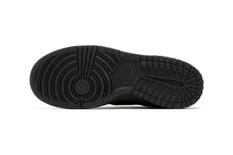 Nike Dunk Low Triple Black Release Info