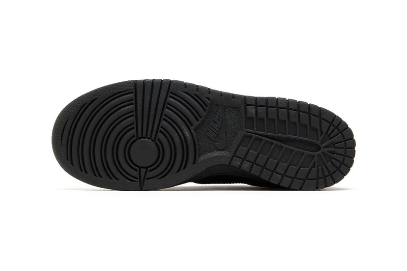 Nike Dunk Low Triple Black Release Info