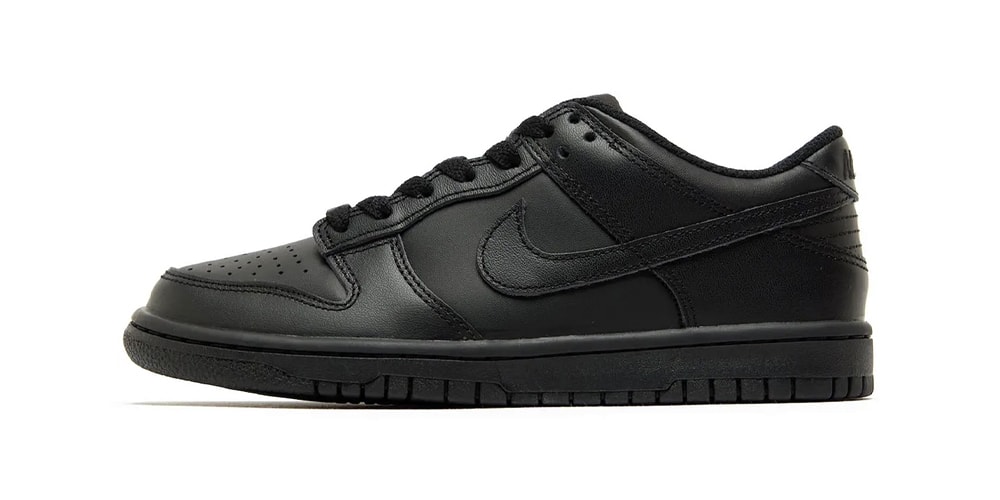 Nike Delivers the Dunk Low in "Triple Black"