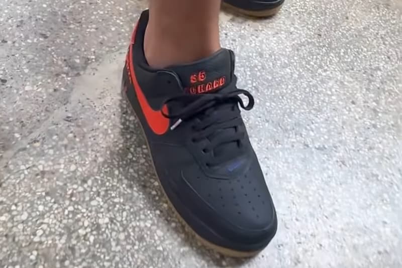 scarrs pizza nike air force 1 low black gum official release date first look info photos price store list buying guide