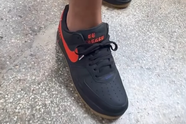 scarrs pizza nike air force 1 low black gum official release date first look info photos price store list buying guide