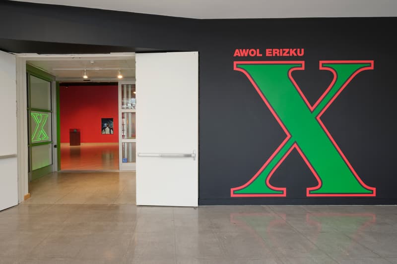 awol erizku caam california african american museum exhibition malcolm x history painting sculpture artworks