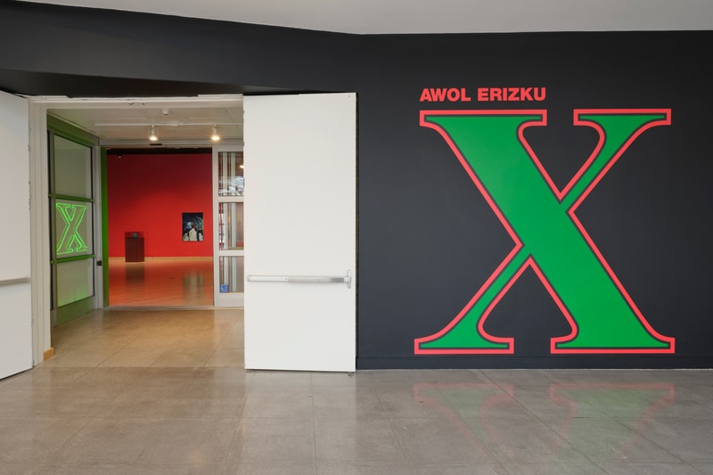 awol erizku caam california african american museum exhibition malcolm x history painting sculpture artworks