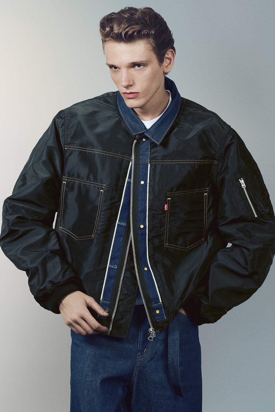 Levi's and sacai Dream Up Denim With James Dean's Flair