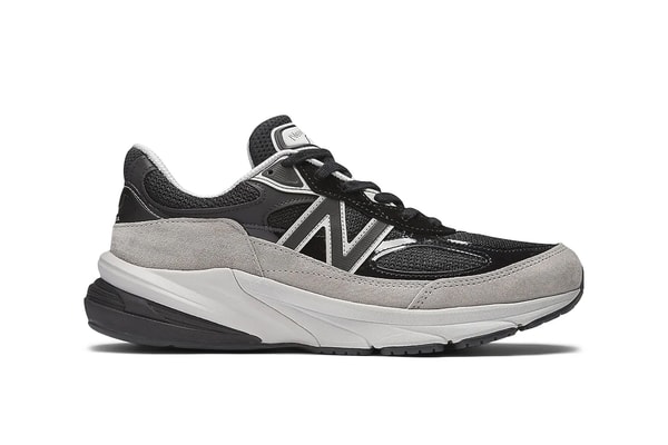 Official Look at the New Balance 990v6 "Black/Grey" U990JC6 sleek minimalist coor blockin suede shoe