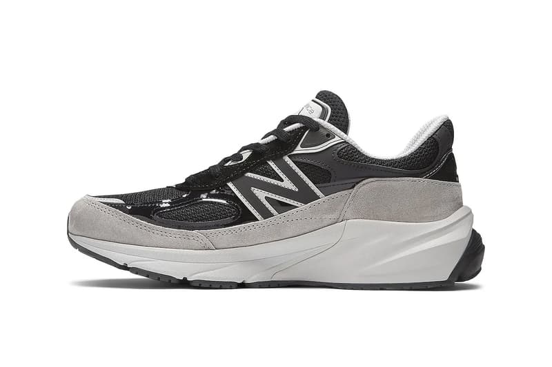 Official Look at the New Balance 990v6 "Black/Grey" U990JC6 sleek minimalist coor blockin suede shoe