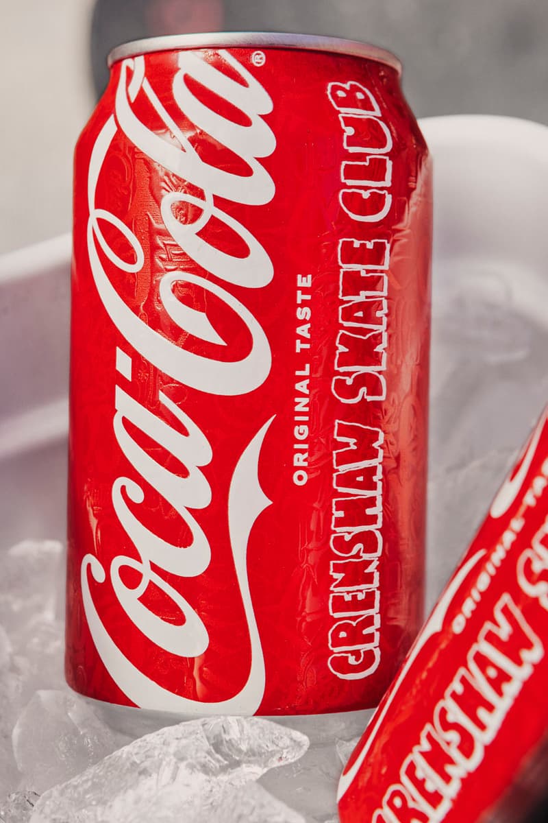 Crenshaw Skate Club Cracks Open a Coke collab pop up release info tobey mcintosh csc california 