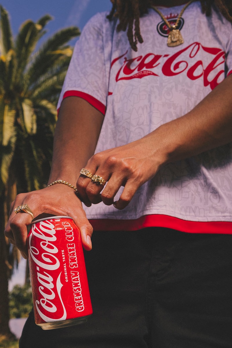 Crenshaw Skate Club Cracks Open a Coke collab pop up release info tobey mcintosh csc california 