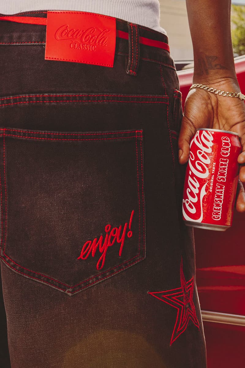 Crenshaw Skate Club Cracks Open a Coke collab pop up release info tobey mcintosh csc california 