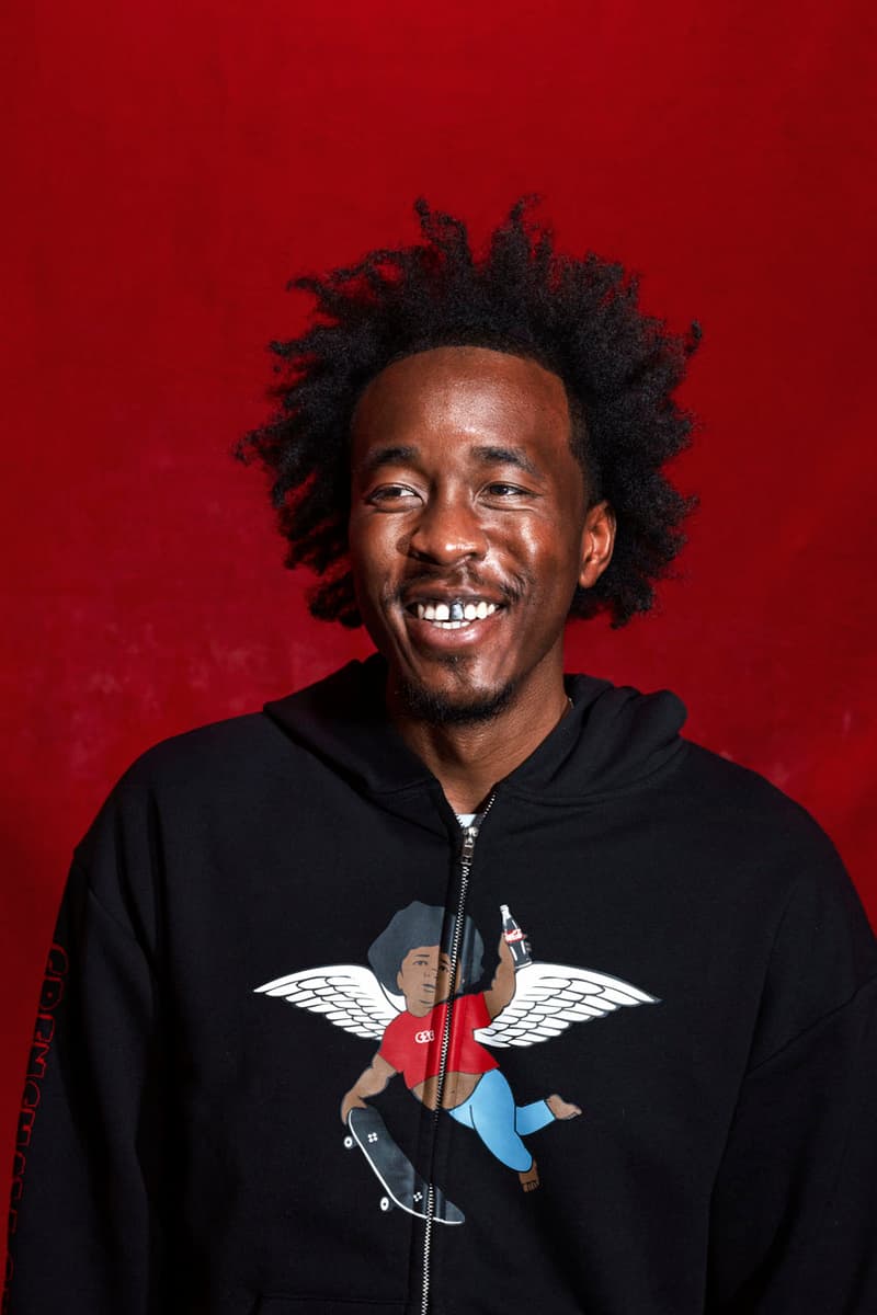 Crenshaw Skate Club Cracks Open a Coke collab pop up release info tobey mcintosh csc california 