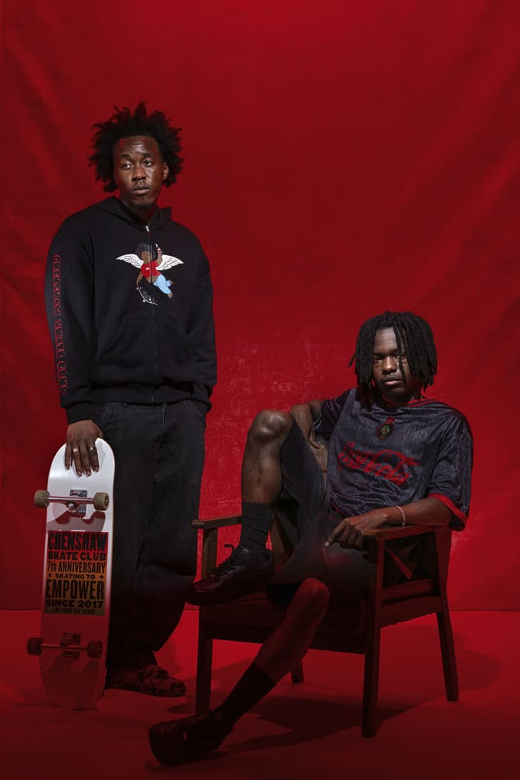 Crenshaw Skate Club Cracks Open a Coke collab pop up release info tobey mcintosh csc california 