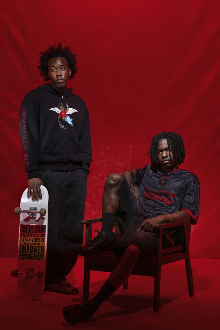 Crenshaw Skate Club Cracks Open a Coke collab pop up release info tobey mcintosh csc california 