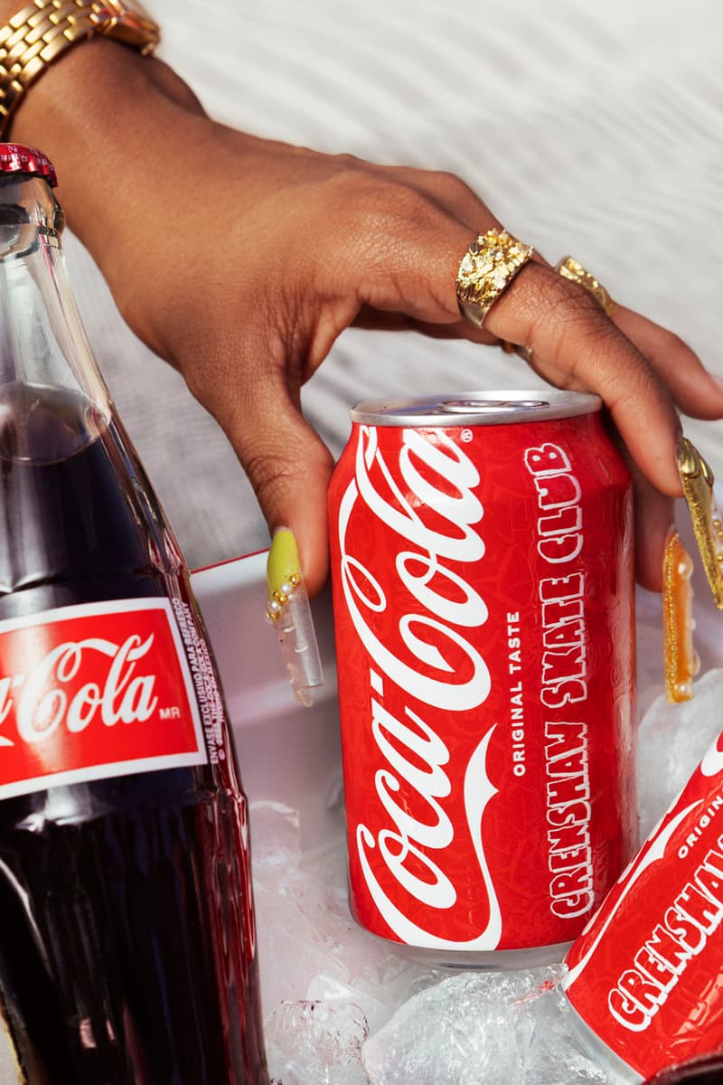 Crenshaw Skate Club Cracks Open a Coke collab pop up release info tobey mcintosh csc california 