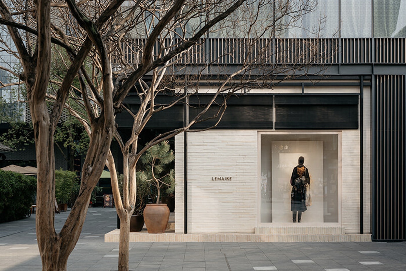 F.O.G. Architecture Lemaire Chengdu First China Boutique inside look interiors
