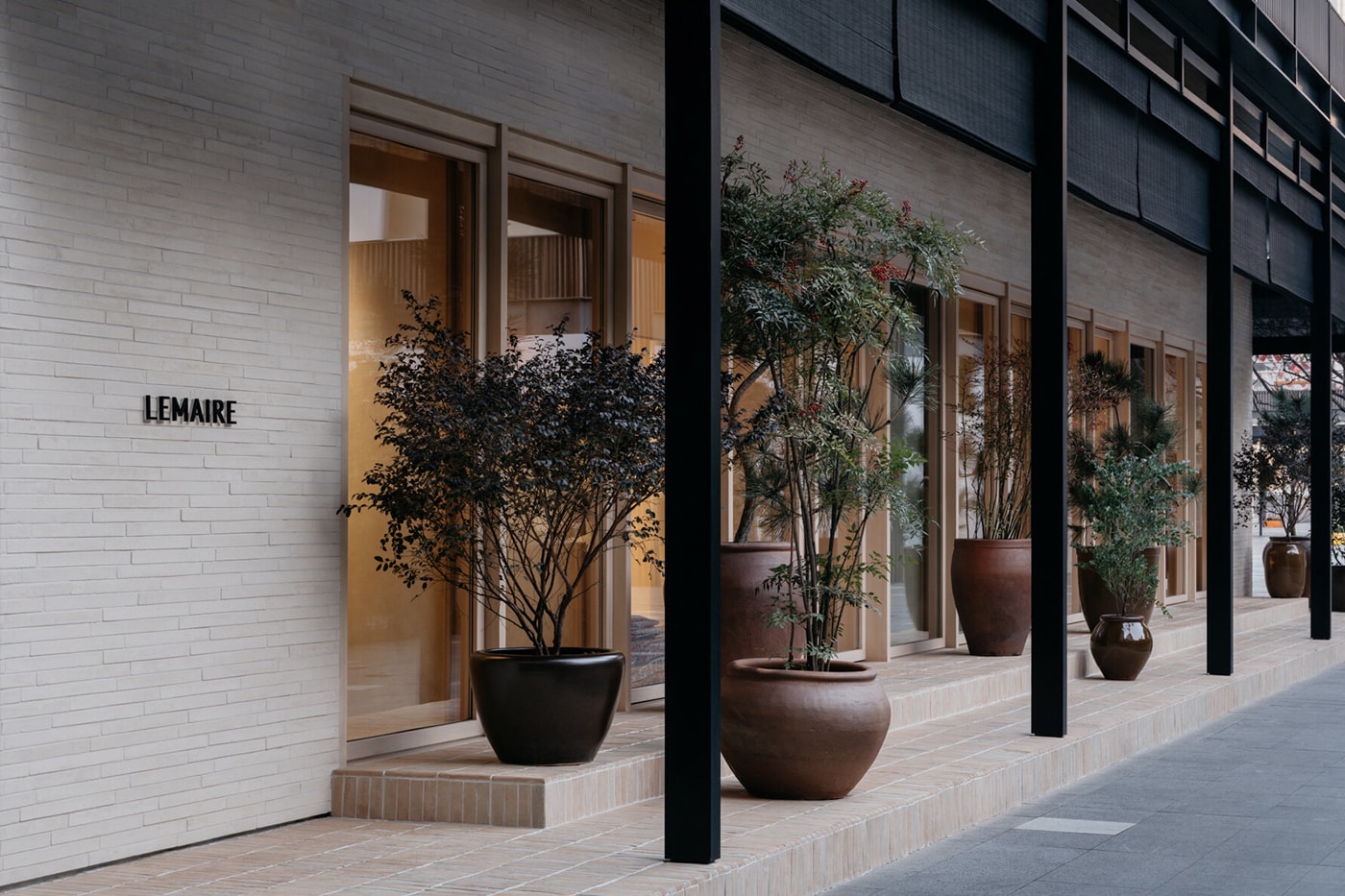 F.O.G. Architecture Lemaire Chengdu First China Boutique inside look interiors