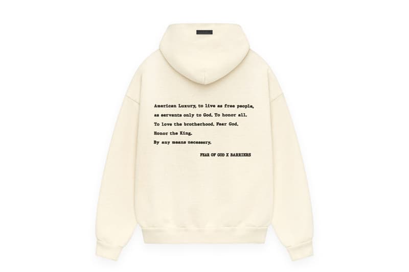 Fear of God Drops Exclusive Capsule With the Malcolm X Estate benefitting the shabazz foundation