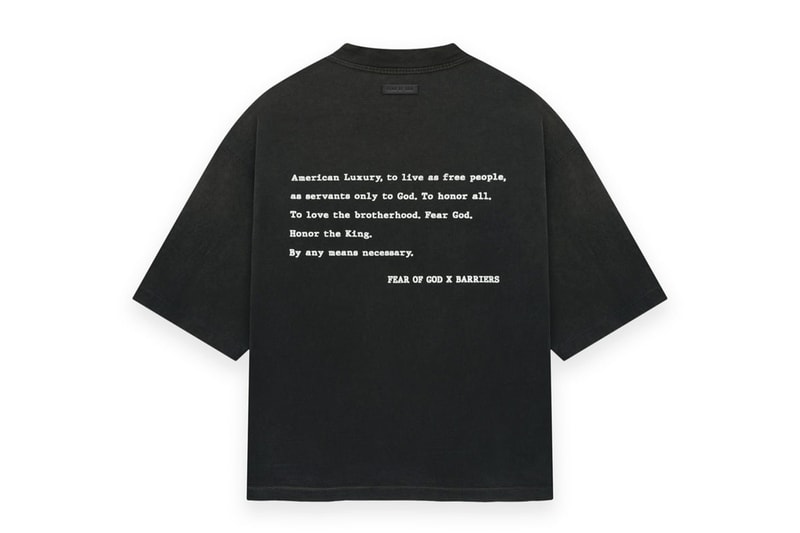 Fear of God Drops Exclusive Capsule With the Malcolm X Estate benefitting the shabazz foundation
