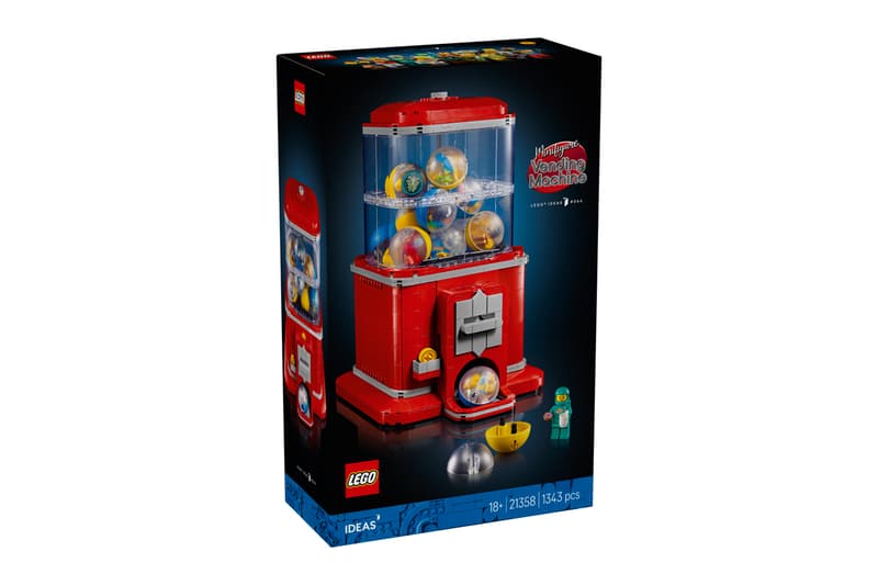 LEGO Ideas Minifigure Vending Machine Set 21358 Release Date info store list buying guide photos price goosestore