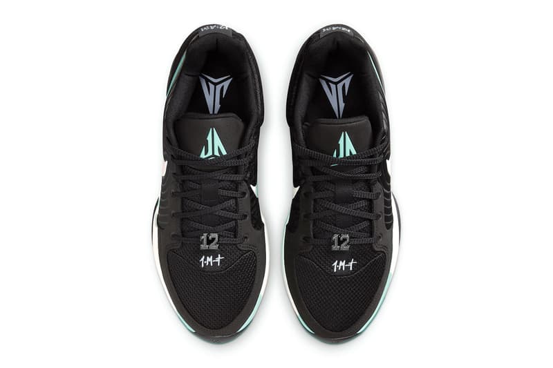 Nike Ja 2 “Black/Bleached Turquoise” FD7328-003 Release Info Ja Morant Tiffany Blue Swoosh