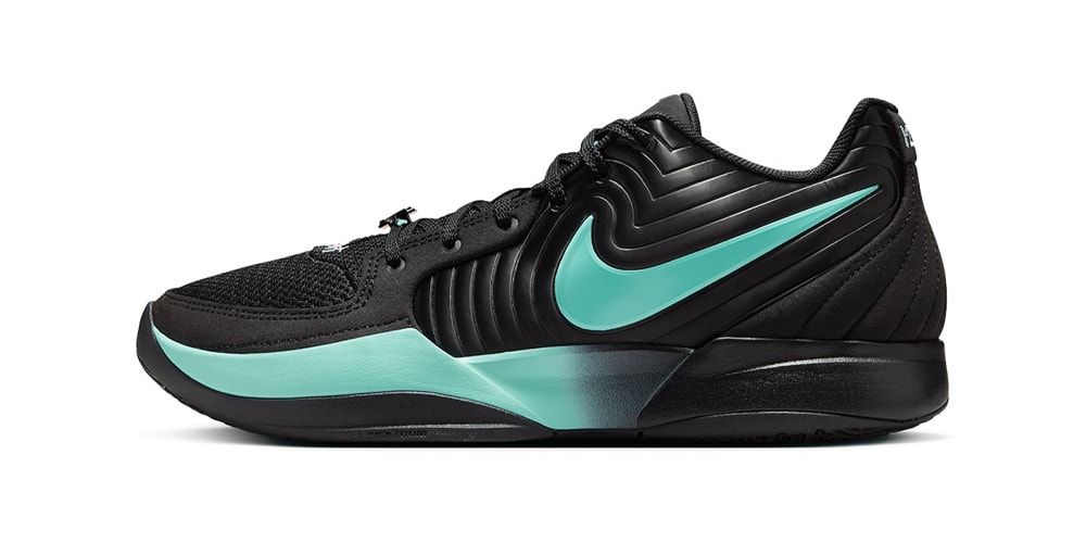 Official Look at the Nike Ja 2 “Black/Bleached Turquoise”