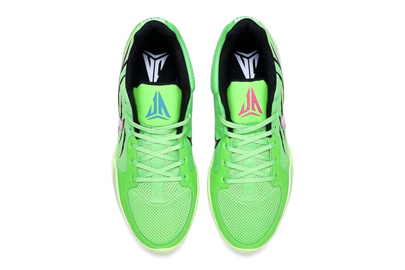 Official Look Nike Ja 2 NRG NY "Scratch" Green Strike/Hyper Pink-Black-Barely Volt IB8235-300 ja morant nba