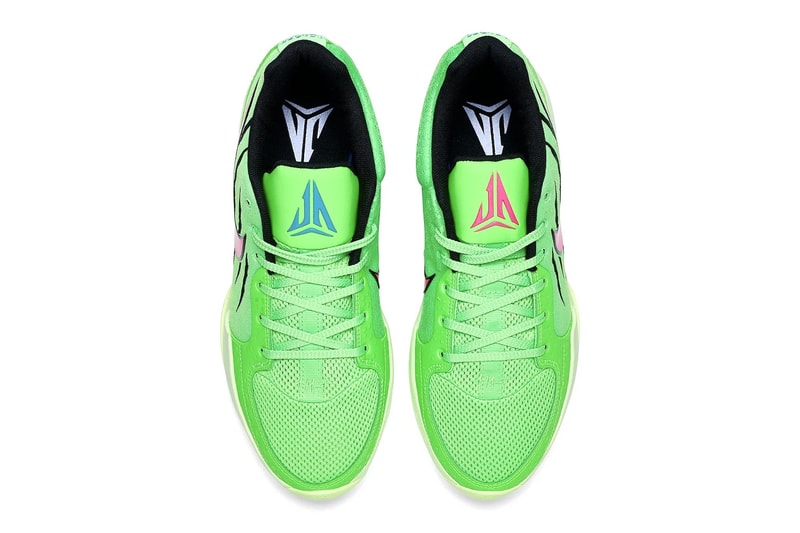 Official Look Nike Ja 2 NRG NY "Scratch" Green Strike/Hyper Pink-Black-Barely Volt IB8235-300 ja morant nba