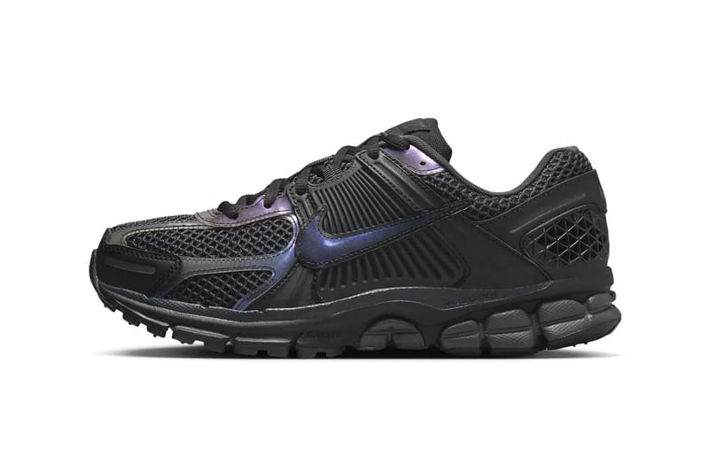 nike black holographic shoes
