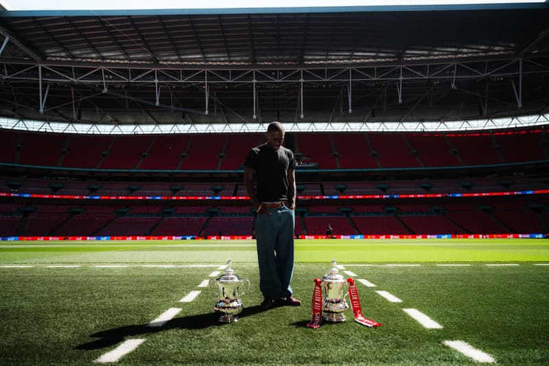 Olaolu Slawn Emirates FA Cup 2025 wembley stadium london art artworks