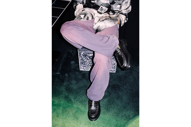 Supreme x Dr. Martens Spring 2025 Collaboration studded penton loafer 