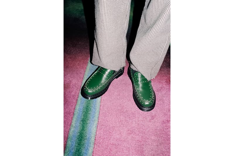 Supreme x Dr. Martens Spring 2025 Collaboration studded penton loafer 