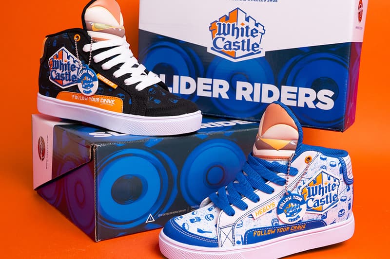 White Castle Gets Nostalgic With Limited Edition Heelys Collaboration slider riders nostalgic removable wheels national slider day