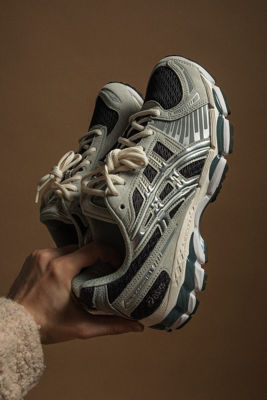 Kith ASICS Summer 2025 Lineup Release Info date store list buying guide photos price GEL-KAYANO 12.1, GEL-NUNOBIKI, GEL-NIMBUS 10.1, and JOG 100S 1203A846-020, 1203A930-020, 1203A845-200, 1203A844-100, 1203A844-001, and 1203A848-200