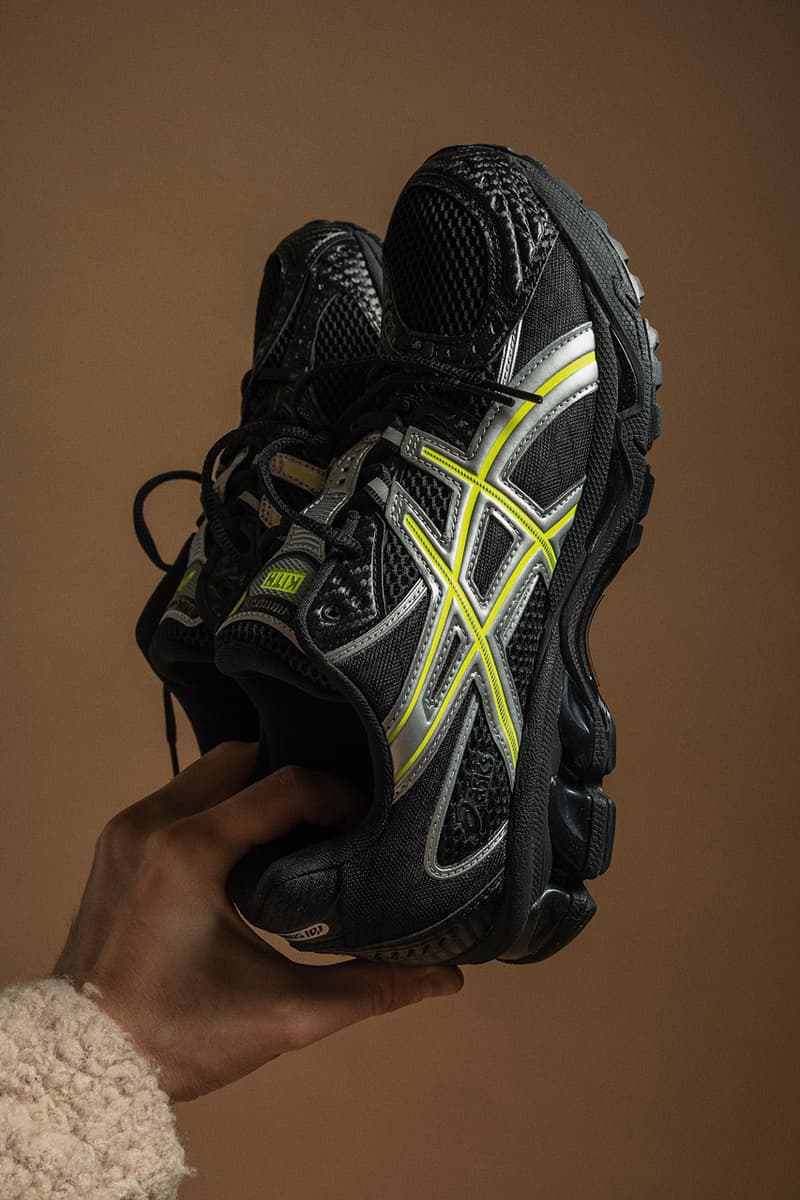 Kith ASICS Summer 2025 Lineup Release Info date store list buying guide photos price GEL-KAYANO 12.1, GEL-NUNOBIKI, GEL-NIMBUS 10.1, and JOG 100S 1203A846-020, 1203A930-020, 1203A845-200, 1203A844-100, 1203A844-001, and 1203A848-200