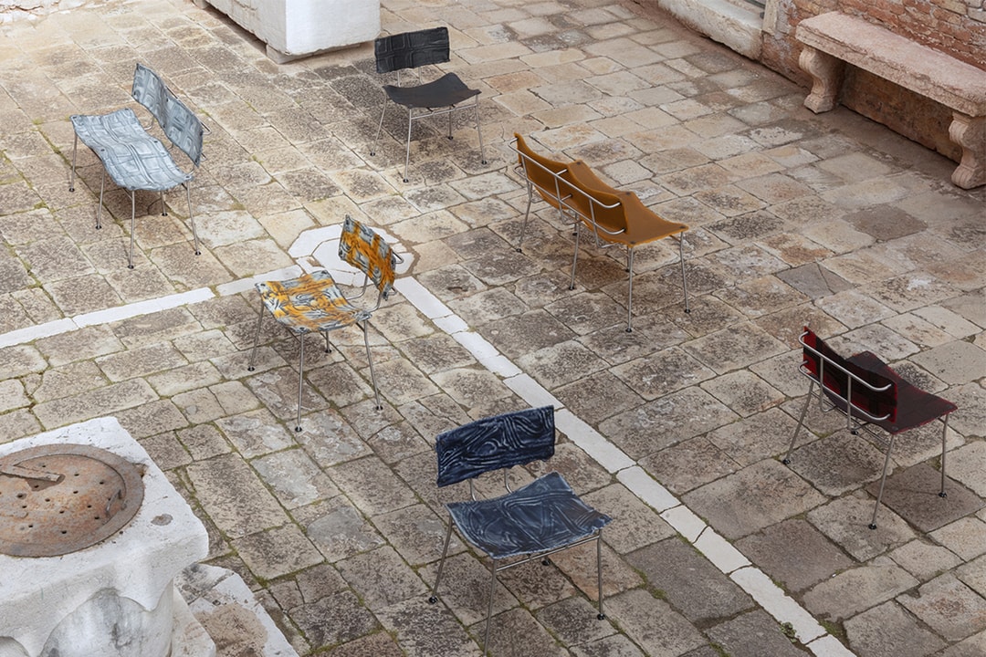 LS Gomma Fills a Venetian Palazzo With Rubberized Furniture