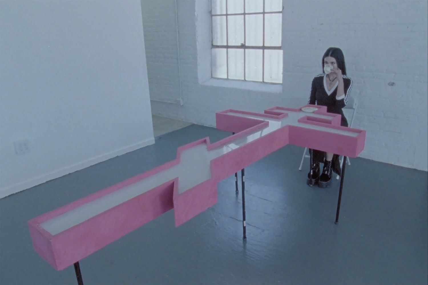 Nadya Tolokinnova Prison Performance MOCA Los Angeles art artworks police state museum of contemporary art pussy riot