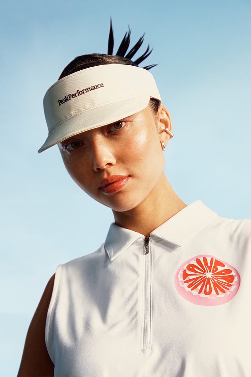 peak performance next gen golf ss25 collection range polo crew anorak skirt shorts