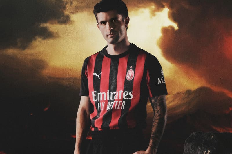 PUMA AC Milan 2025/26 Home Kit football jerseys Herbert Kilpin Maikel Oettle Marco Mueller Rossoneri RE:FIBRE ULTRAWEAVE dryCELL technology Release Info